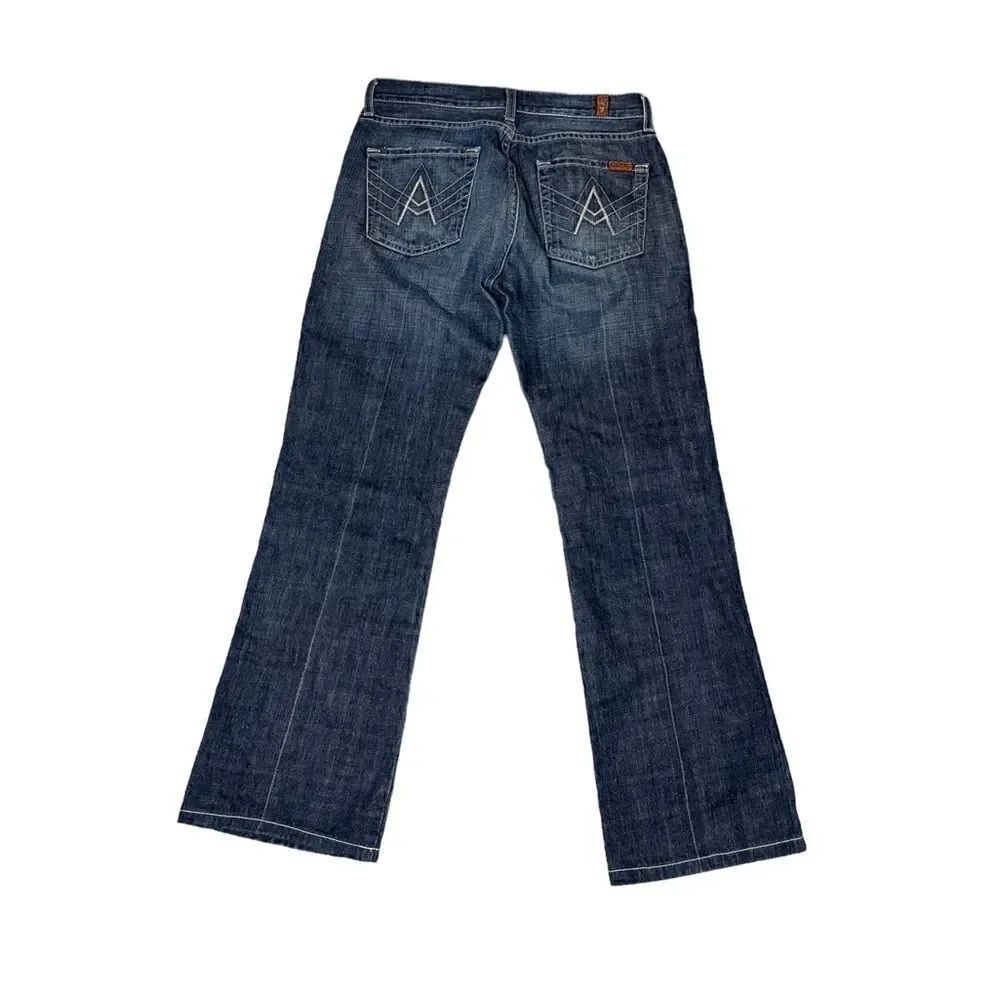7 For All Mankind “A” Pocket Boot Jeans - Picture 4 of 8